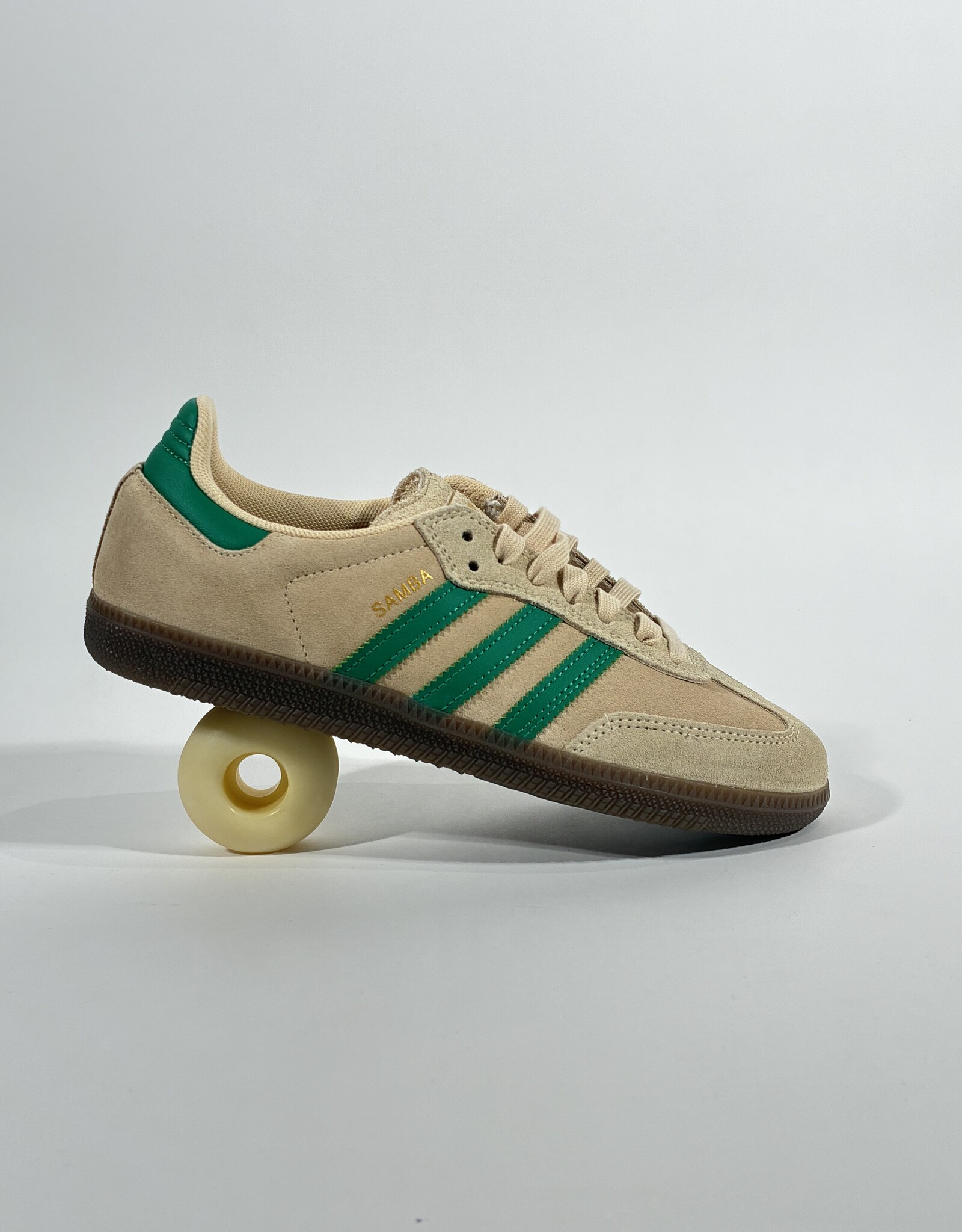 ADIDAS Samba ADV - Sand Strata / Court Green / Gum