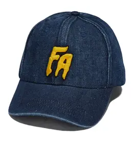 FUCKING AWESOME Seduction Denim Snapback Hat - Blue