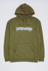 FUCKING AWESOME Reflective Drip Logo Hoodie - Army