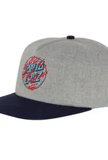 SANTA CRUZ SANTA CRUZ INFERNO DOT SNAPBACK - GREY/NAVY