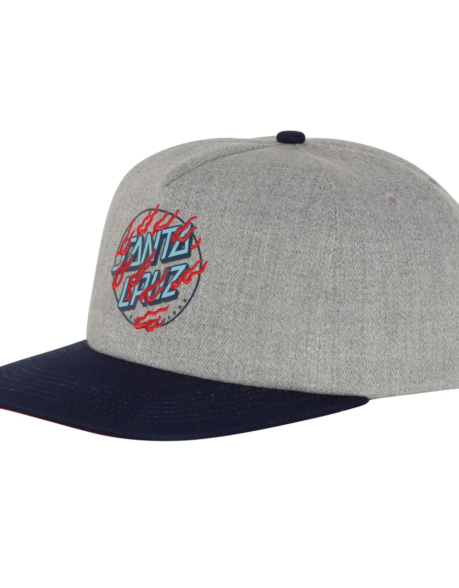 SANTA CRUZ SANTA CRUZ INFERNO DOT SNAPBACK - GREY/NAVY