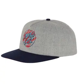 SANTA CRUZ SANTA CRUZ INFERNO DOT SNAPBACK - GREY/NAVY