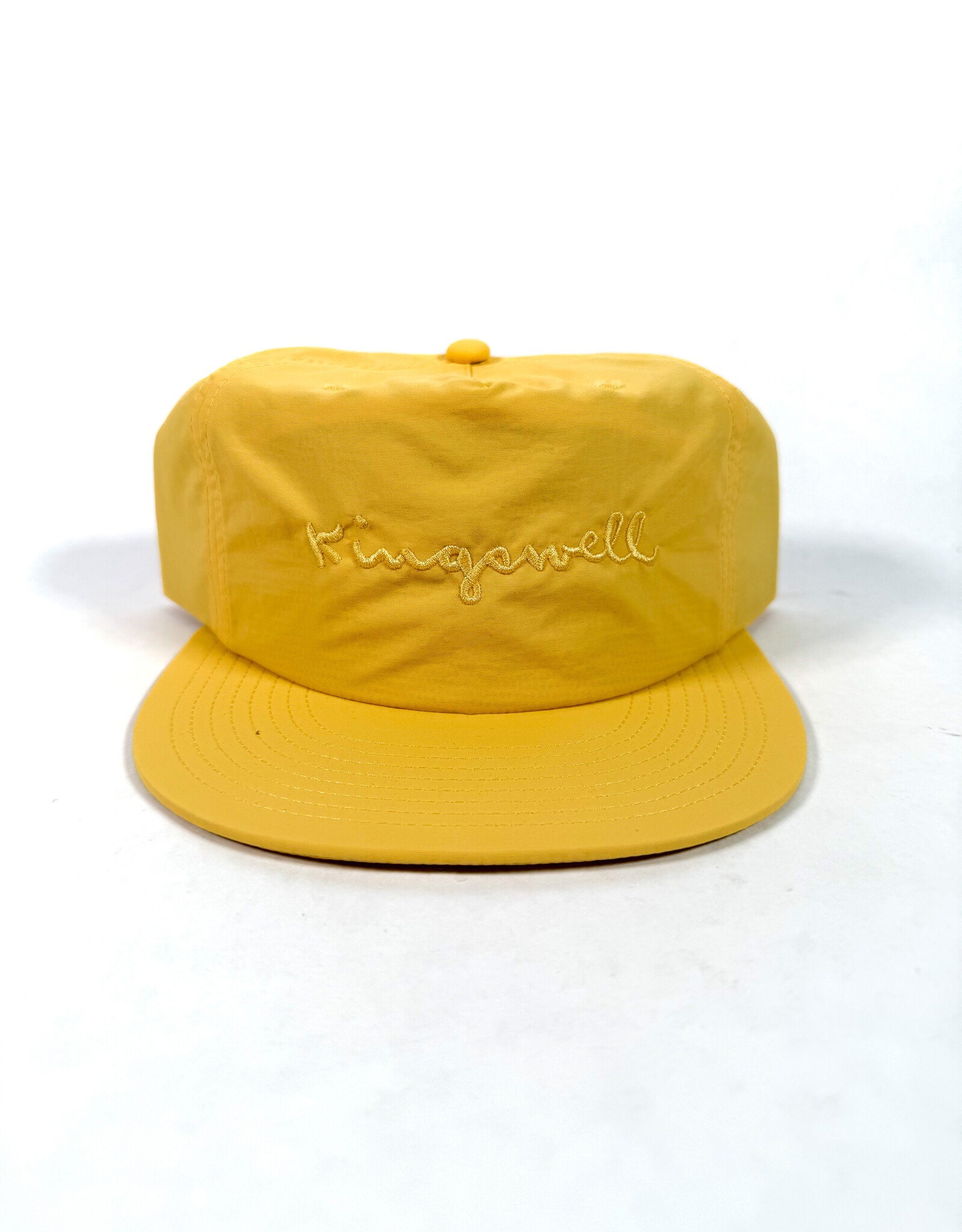 KINGSWELL Walt Script Nylon Surf Hat - Tonal Yellow