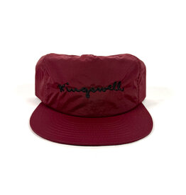 KINGSWELL Walt Script Nylon Surf Hat - Maroon / Black