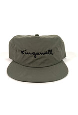 KINGSWELL Walt Script Nylon Surf Hat - Army Green / Black
