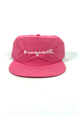 KINGSWELL Walt Script Nylon Surf Hat - Bubblegum / White