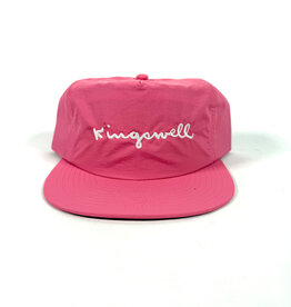 KINGSWELL Walt Script Nylon Surf Hat - Bubblegum / White