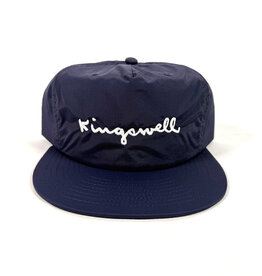 KINGSWELL Walt Script Nylon Surf Hat - Navy / White