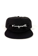 KINGSWELL Walt Script Nylon Surf Hat - Black / White