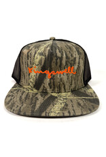 KINGSWELL Walt Script 2 Tone Trucker Hat - Camo / Black