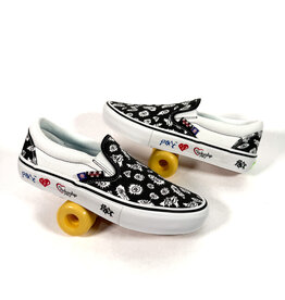VANS Skate Slip On PUNKANDYO - Black / White