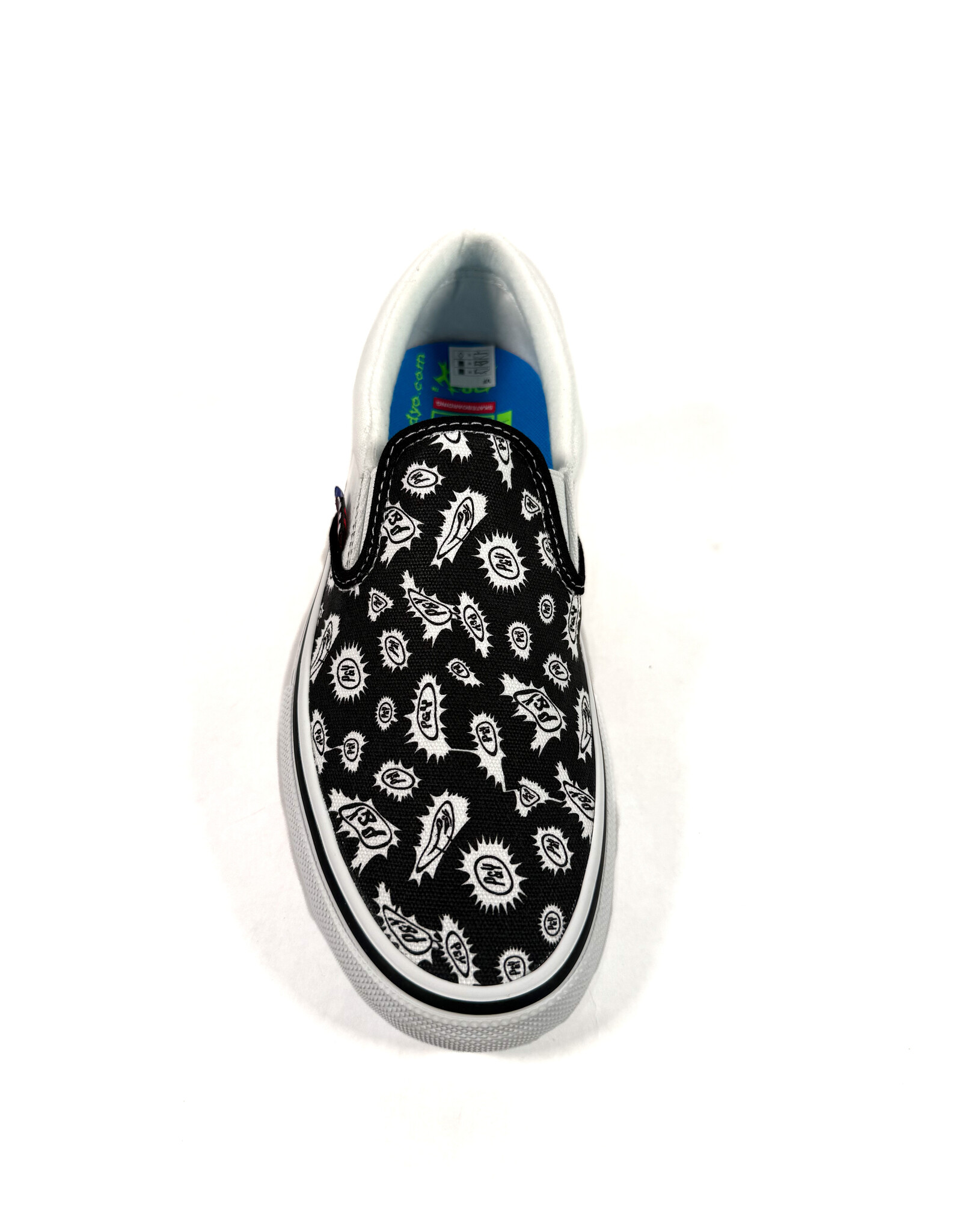 VANS Skate Slip On PUNKANDYO - Black / White