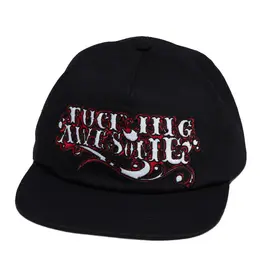 FUCKING AWESOME Steakhouse Logo Snapback Hat - Black