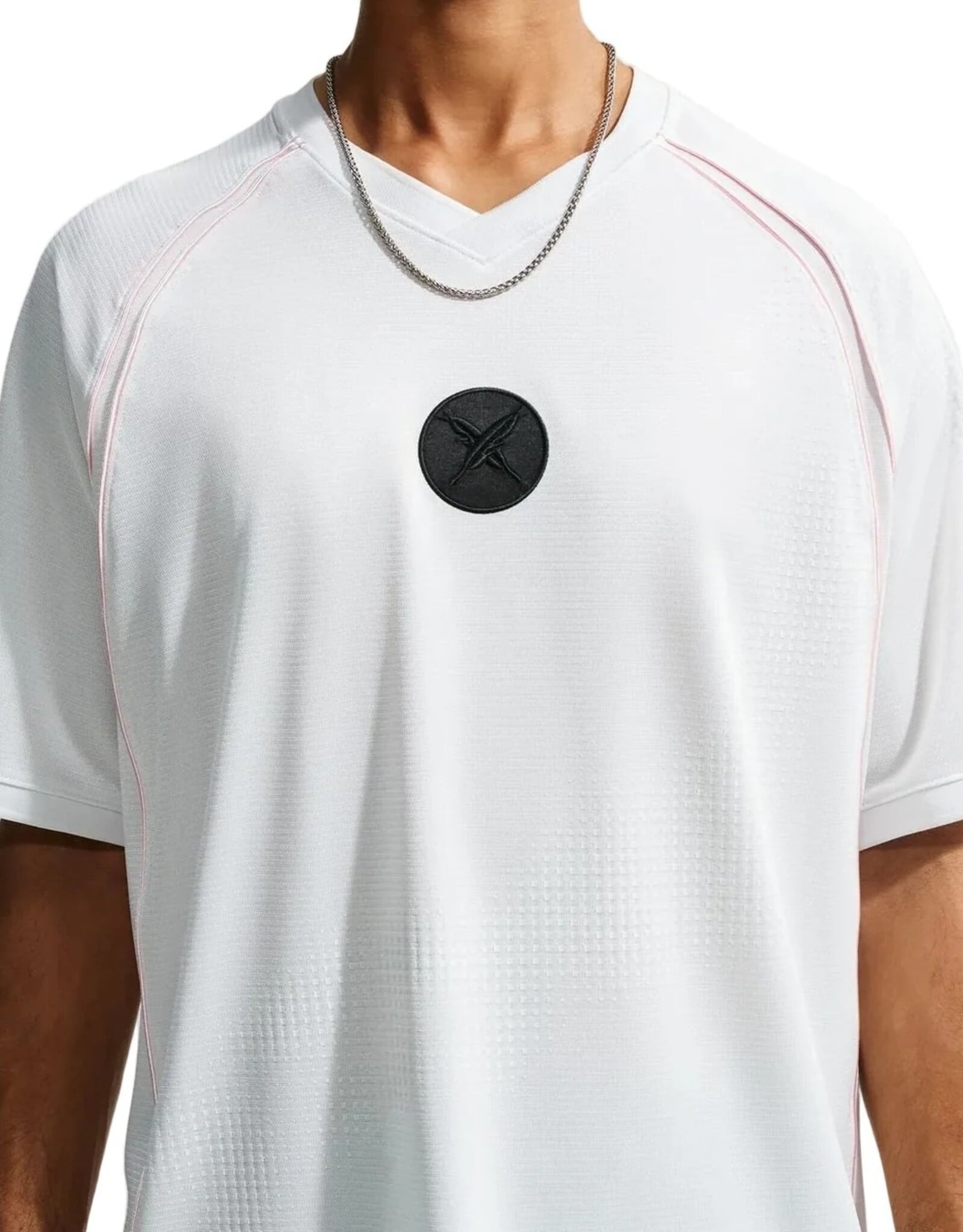 NIKE SB Yuto Short Sleeve Skate Jersey - Summit White