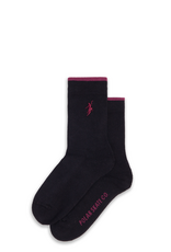 No Complies Forever Business Socks - Black / Red