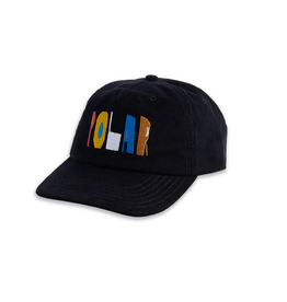 Cut Logo James Cap - Black
