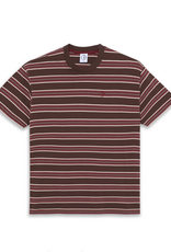 Stripe Tee - Brown / Red