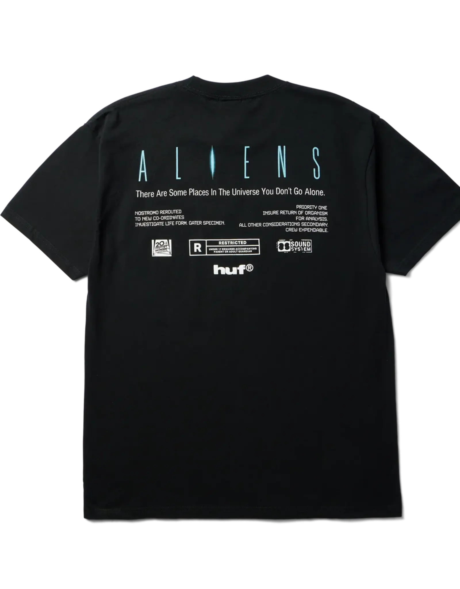 HUF Xenomorph S/S Tee - Black