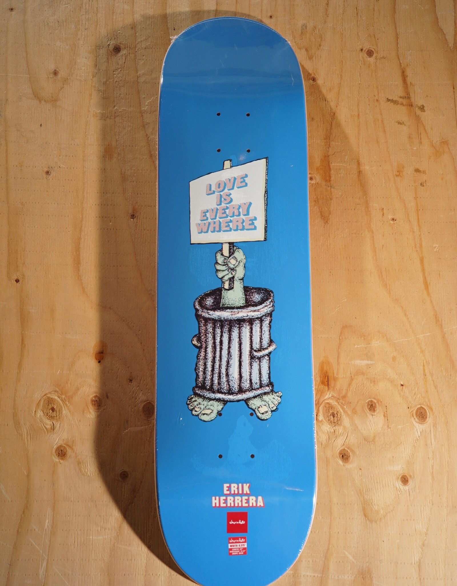 CHOCOLATE Herrera World Is Yours Deck - 8.375