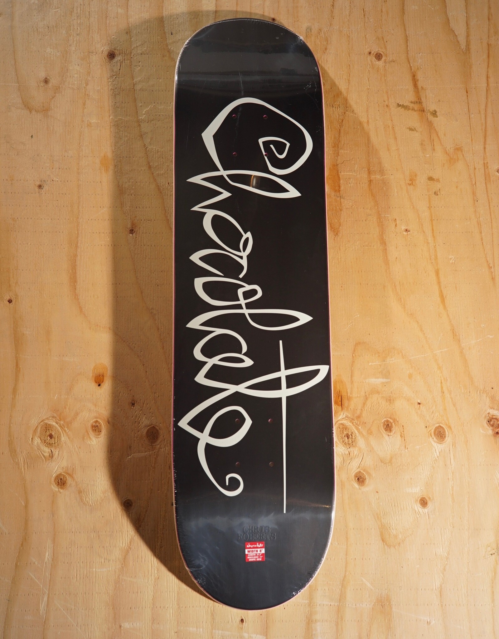 CHOCOLATE Roberts OG Script Deck - 8.0