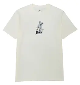 GIRL Mouse Scooter Tee - White
