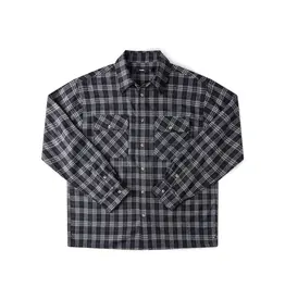 FORMER Vivian Flannel L/S Shirt - Black/Grey