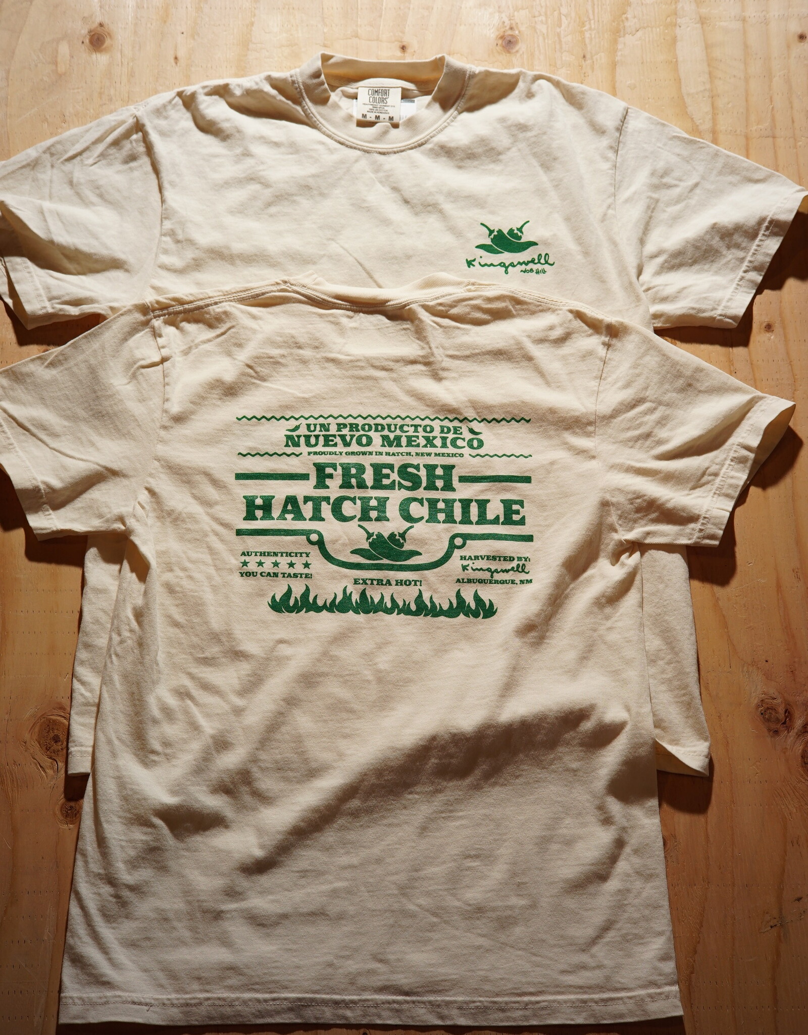 KINGSWELL Hatch Tee - Cream
