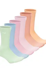NIKE Everyday Elevated Crew Socks (6 Pk) - Pastel Multi Color