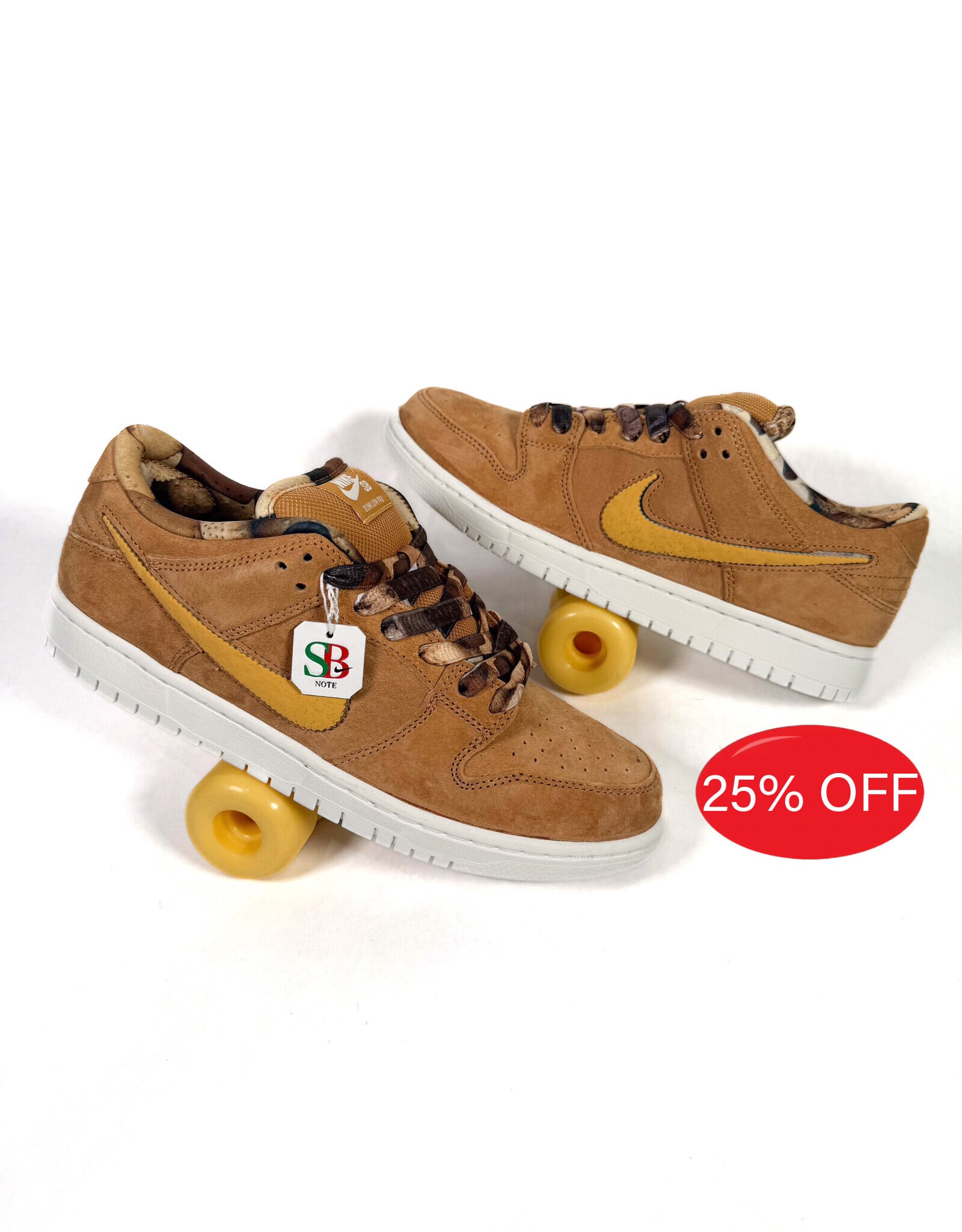 NIKE SB Dunk Low Pro NOTE Shop - Flax / Honeycomb