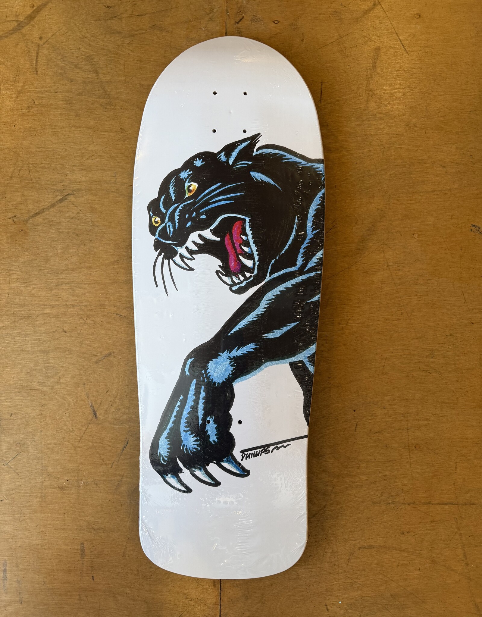 SANTA CRUZ Natas Kaupas Sketch Panther Reissue Pro Deck - 10.54
