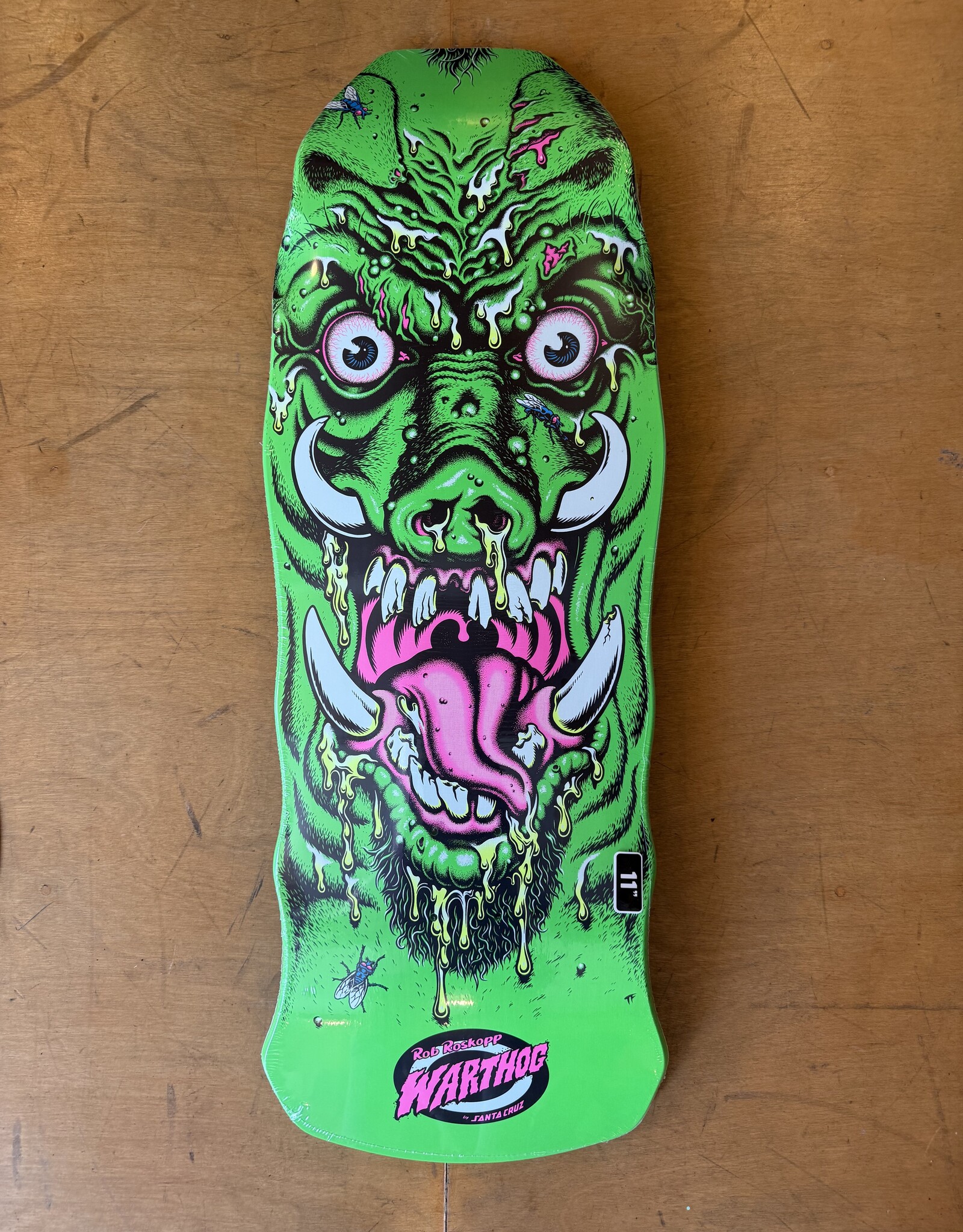 SANTA CRUZ Rob Roskopp Warthog Freaks Pro Deck - 11