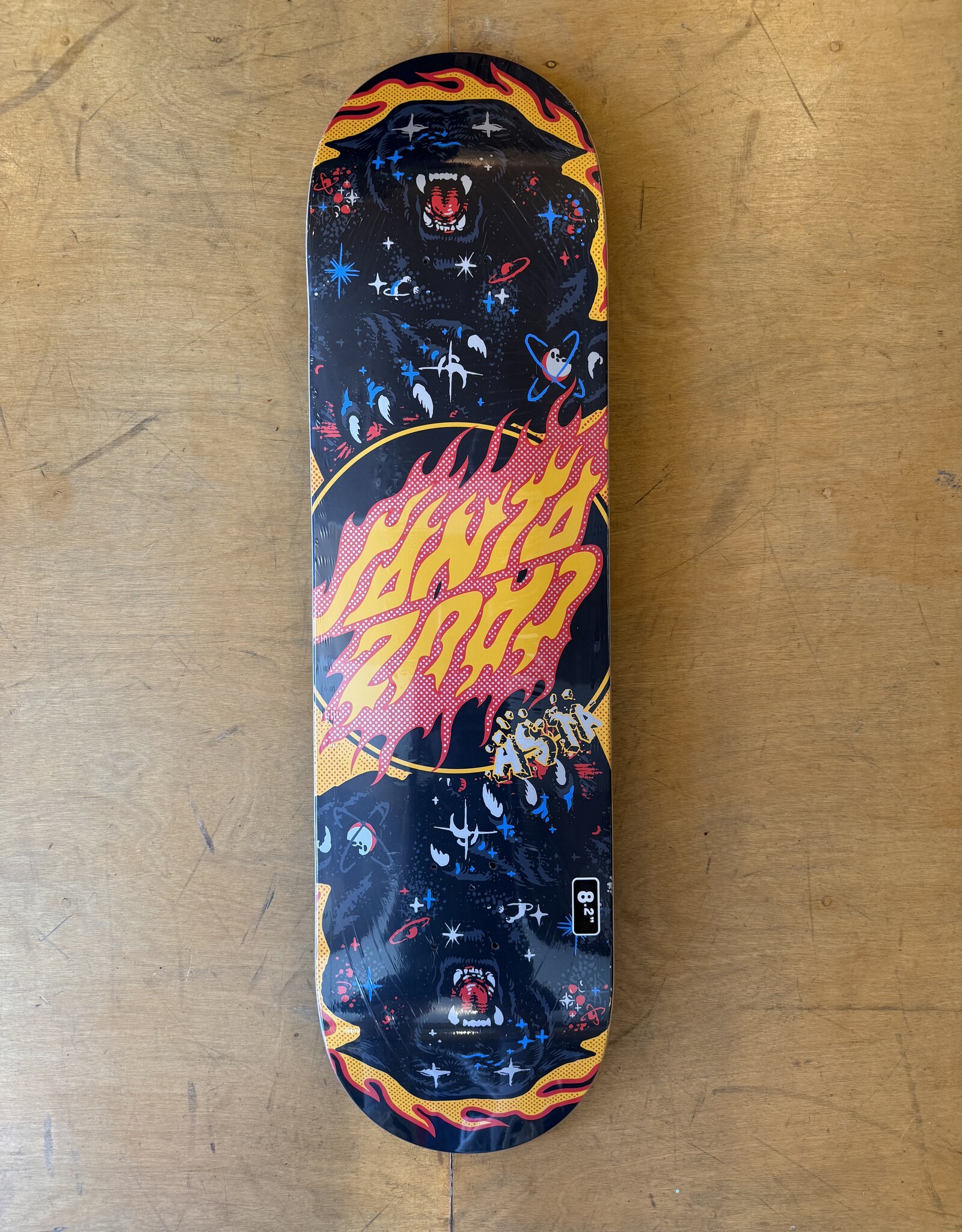 SANTA CRUZ Tom Asta Cosmic Cat Pro Deck - 8.2
