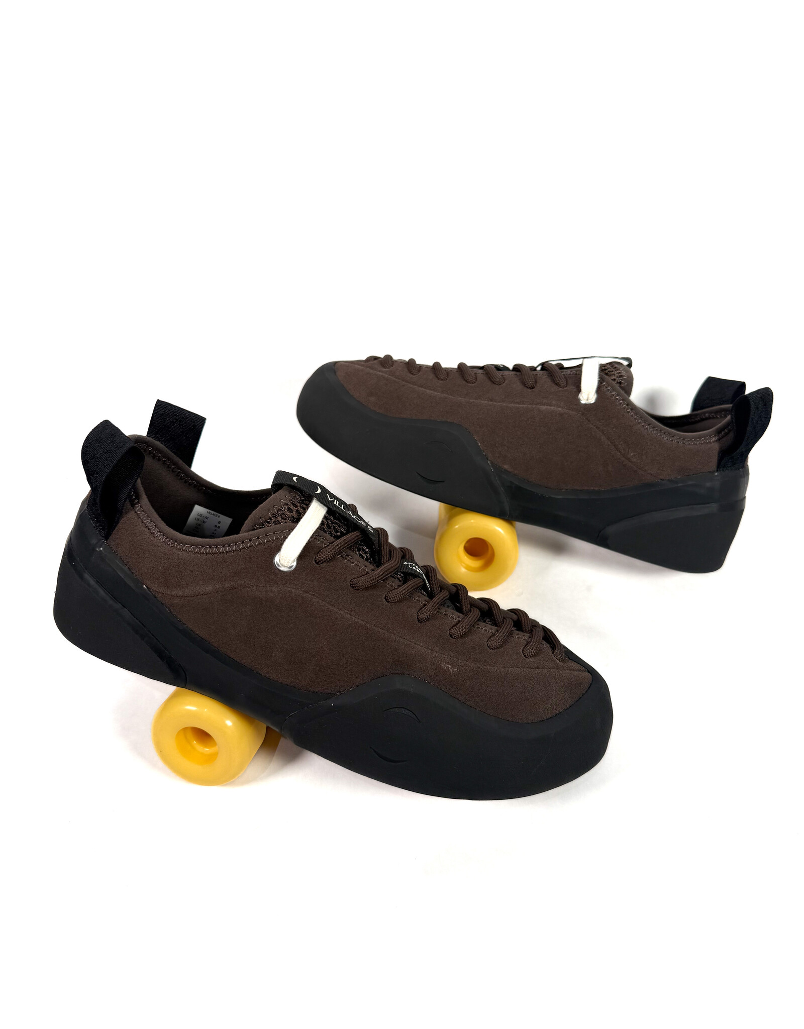 VILLAGE PM 1 PM Suede - Chocolate / Natural Black