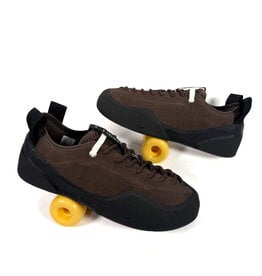 VILLAGE PM 1 PM Suede - Chocolate / Natural Black