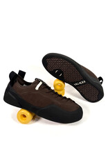 VILLAGE PM 1 PM Suede - Chocolate / Natural Black