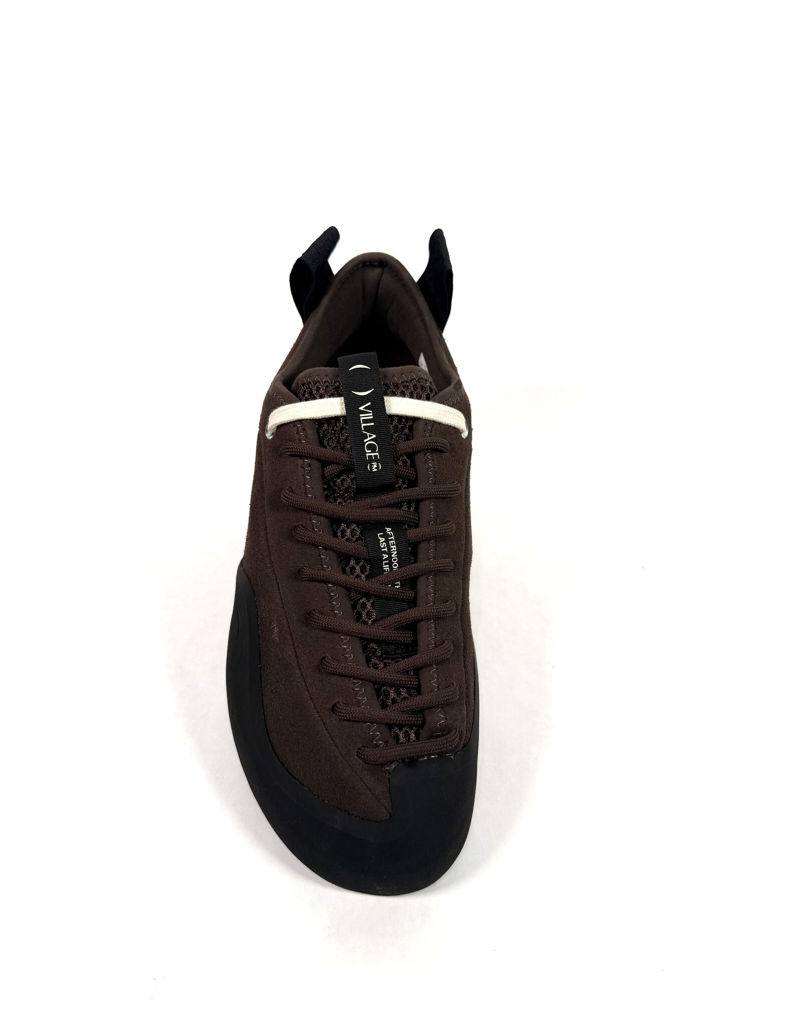 VILLAGE PM 1 PM Suede - Chocolate / Natural Black