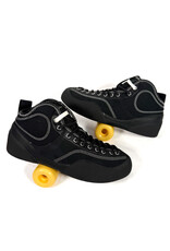 VILLAGE PM 1 PM Mid Suede - Black / Natural Black