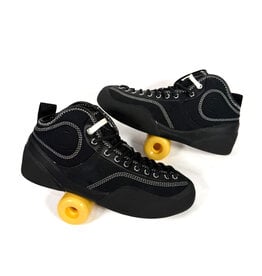 VILLAGE PM 1 PM Mid Suede - Black / Natural Black