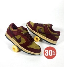 NIKE SB DUNK LOW PRO - DARK TEAM RED/BURGUNDY CRUSH