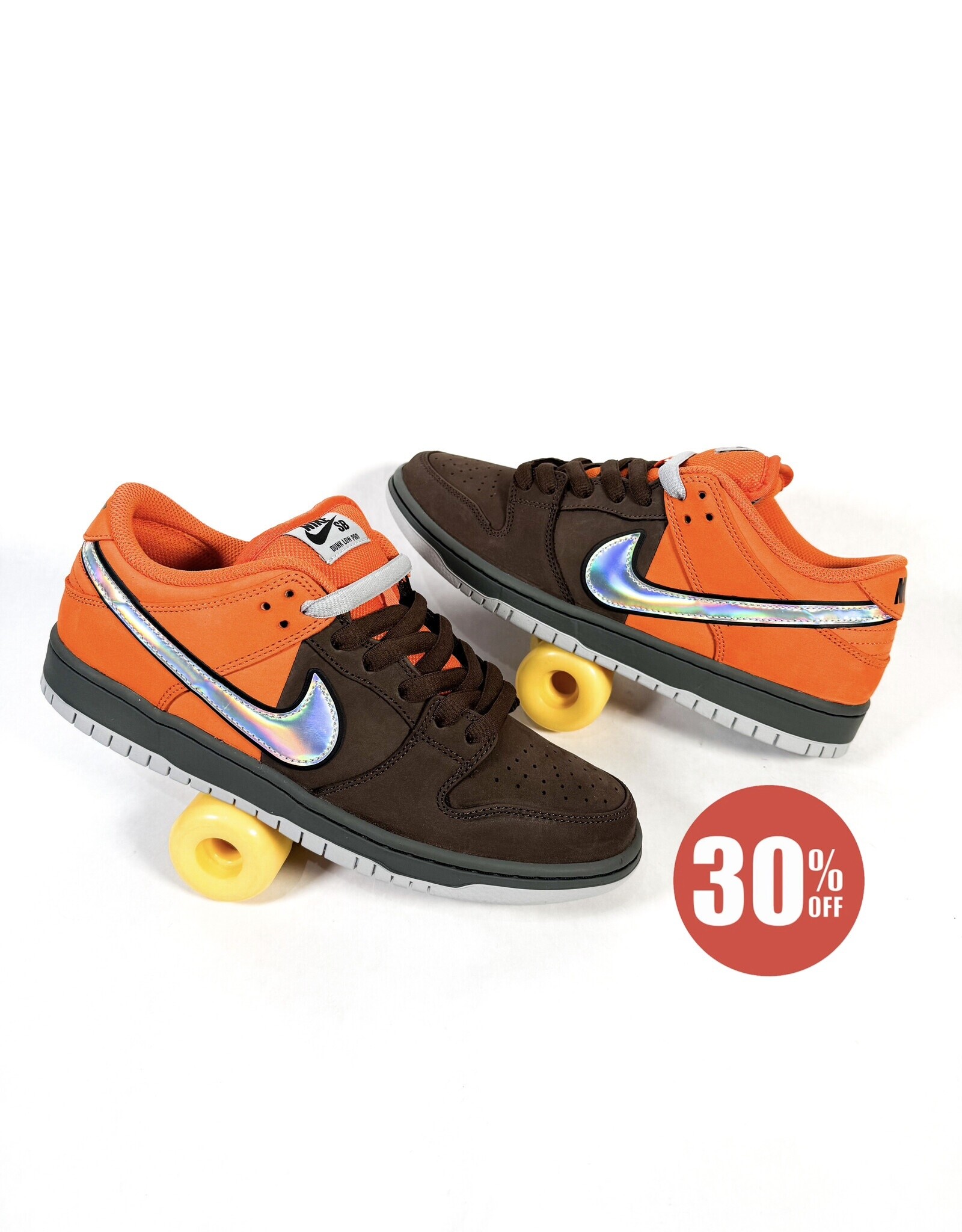 SB Dunk Low Pro 'Muni Pass' - Safety Orange / Wolf Grey