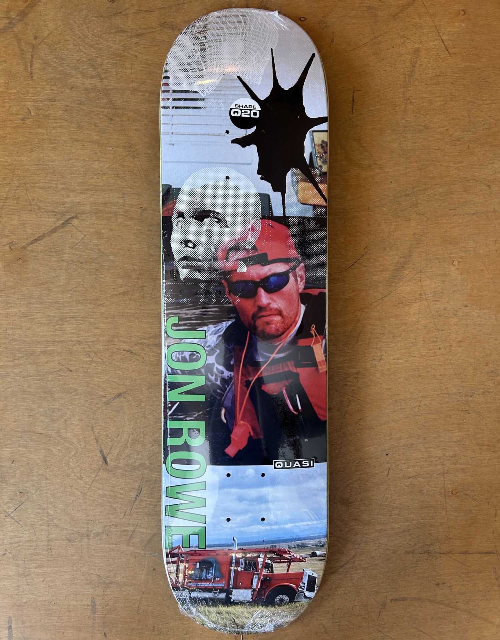 QUASI SKATEBOARDS Jon Rowe Bub Pro Deck - 8.0