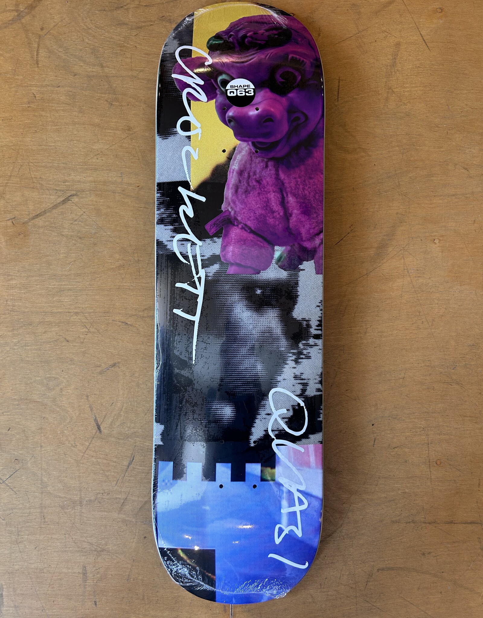 QUASI SKATEBOARDS Gilbert Crockett Cow Pro Deck - 8.5