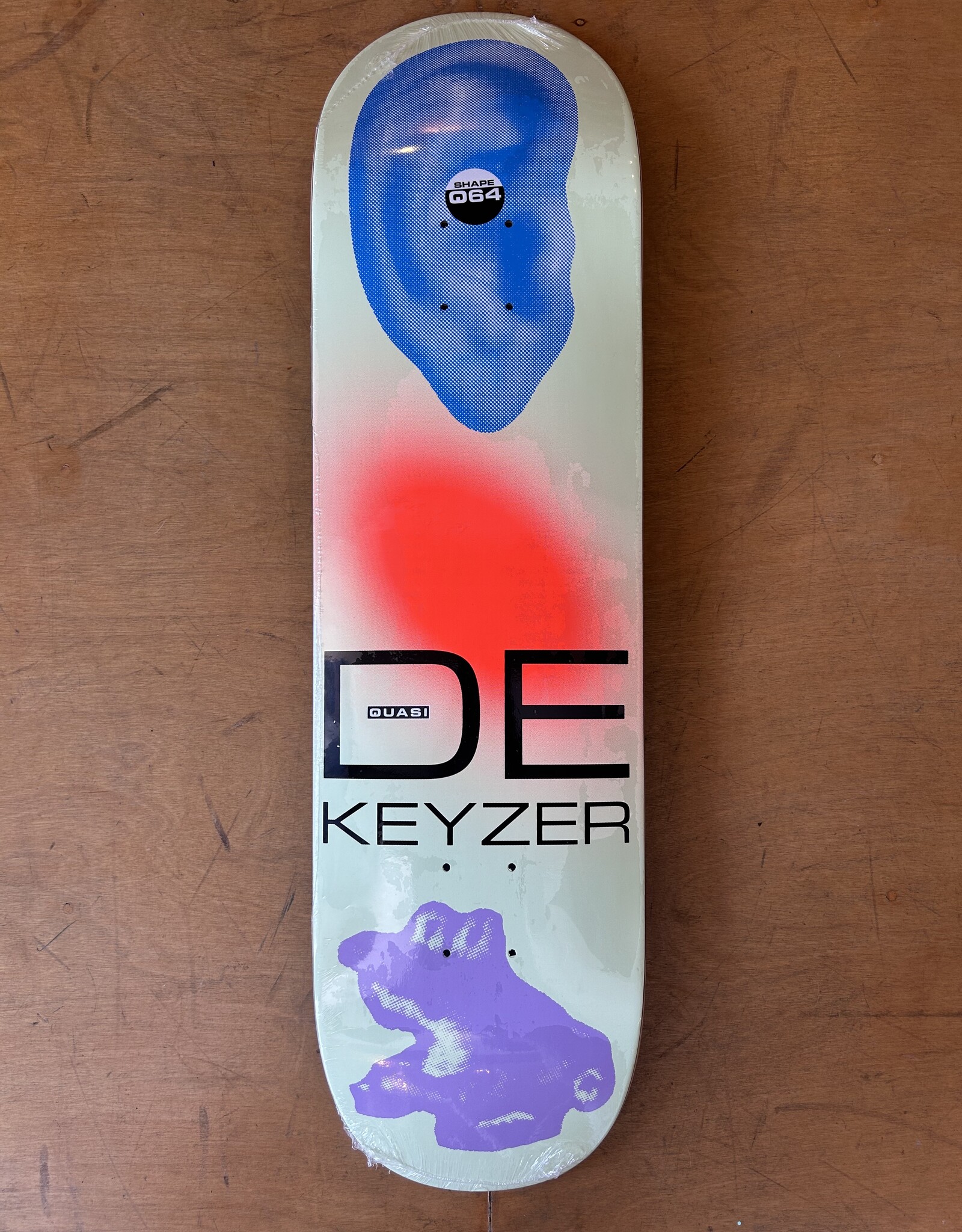 QUASI SKATEBOARDS Bobby de Keyzer Ear Pro Deck - 8.5