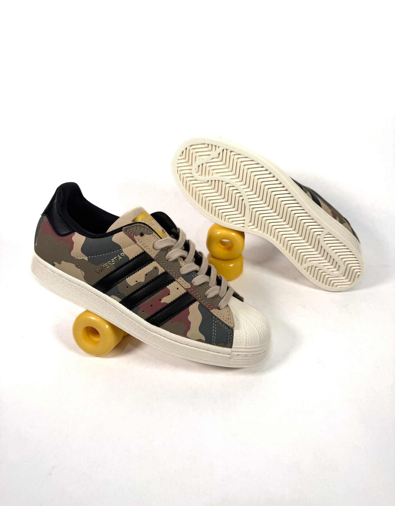ADIDAS Superstar ADV - Khaki Three / Core Black / Chalk White