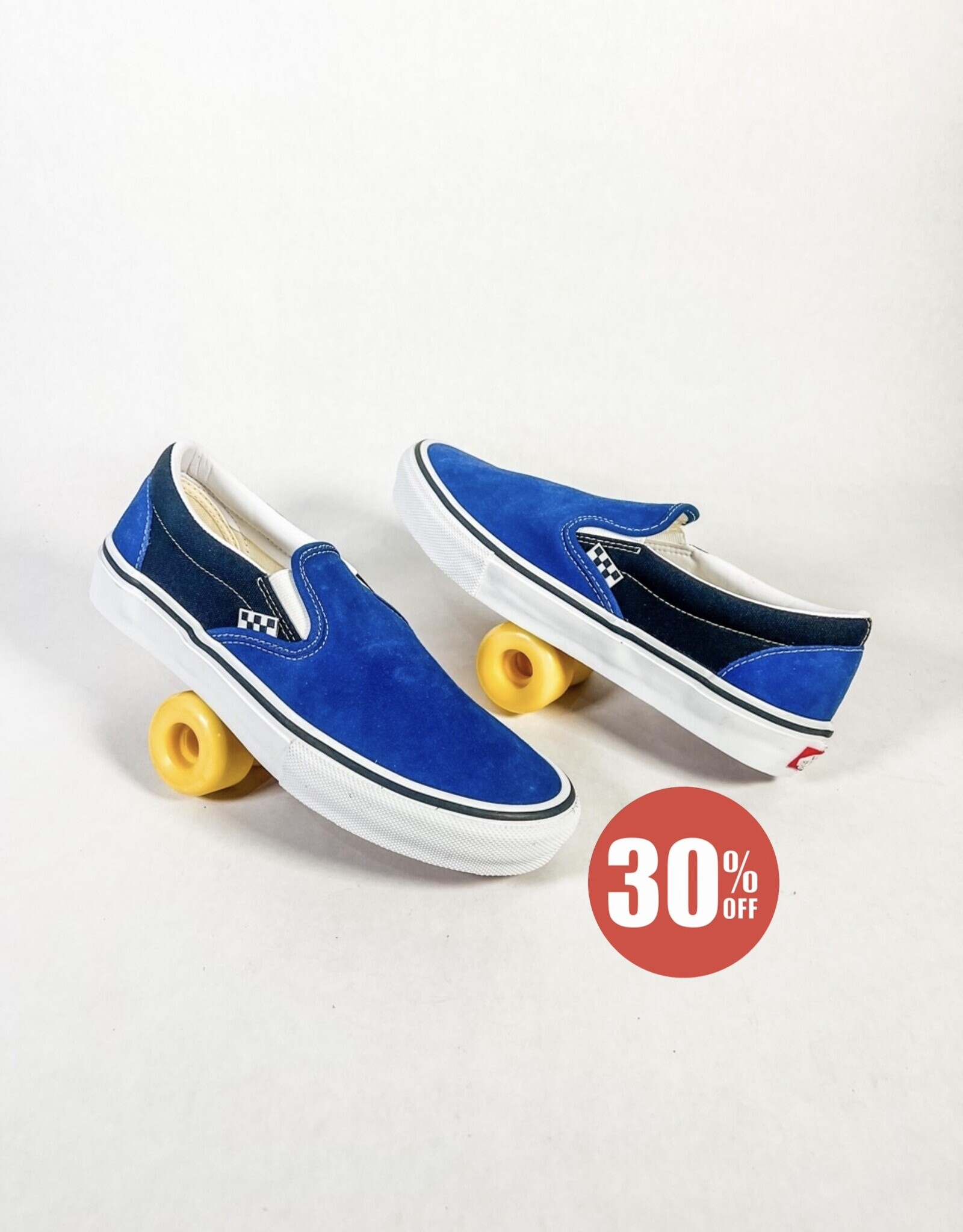 VANS SKATE SLIP-ON - SPORT BLUE/BLACK