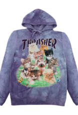 THRASHER The Mountain Kittens Hoodie - Purple