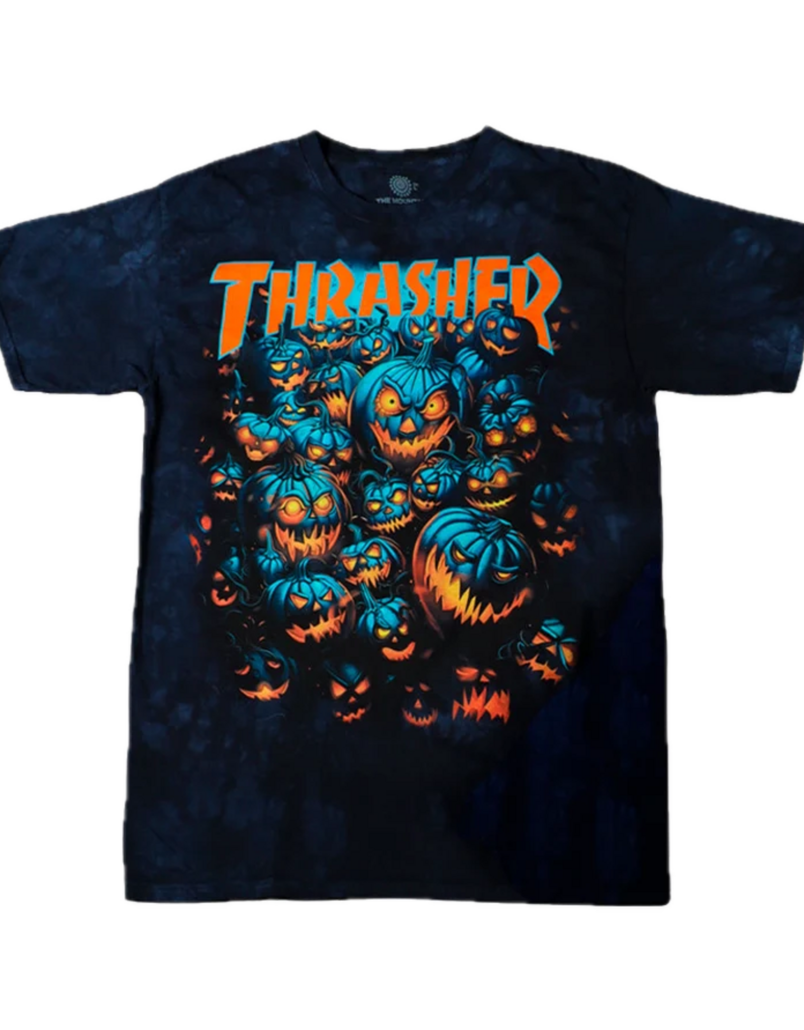 THRASHER The Mountain Halloween T-Shirt - Navy