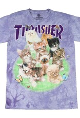 THRASHER The Mountain Kittens T-Shirt - Purple