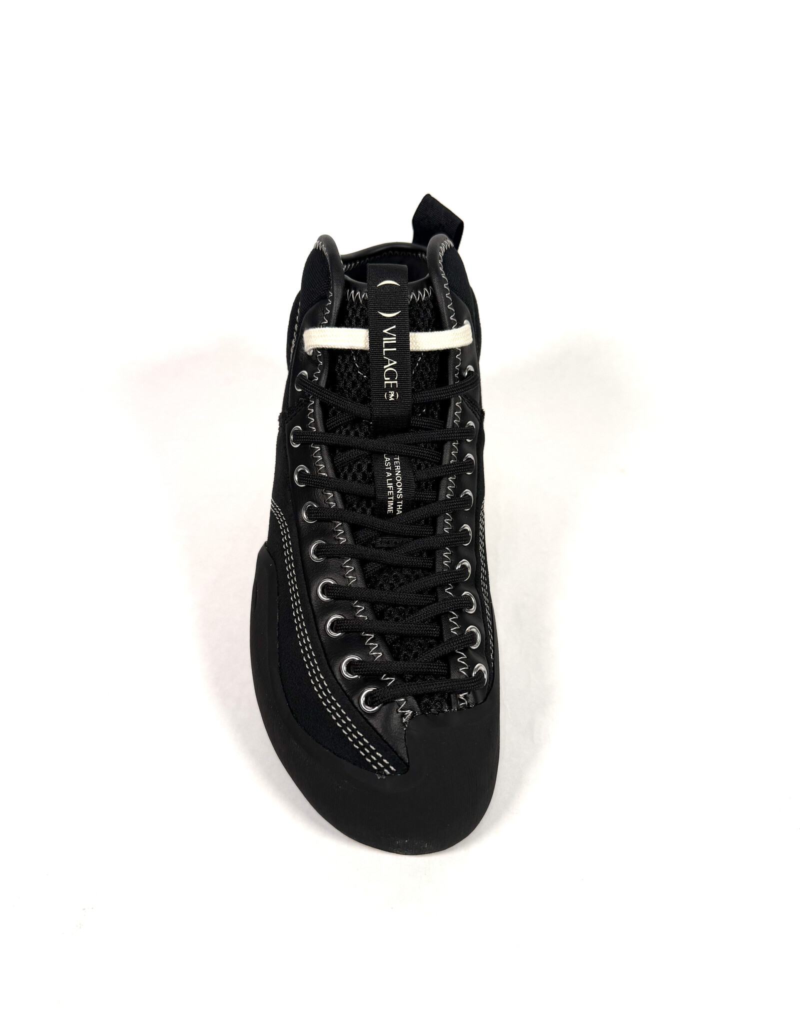 VILLAGE PM 1 PM Mid Suede - Black / Natural Black