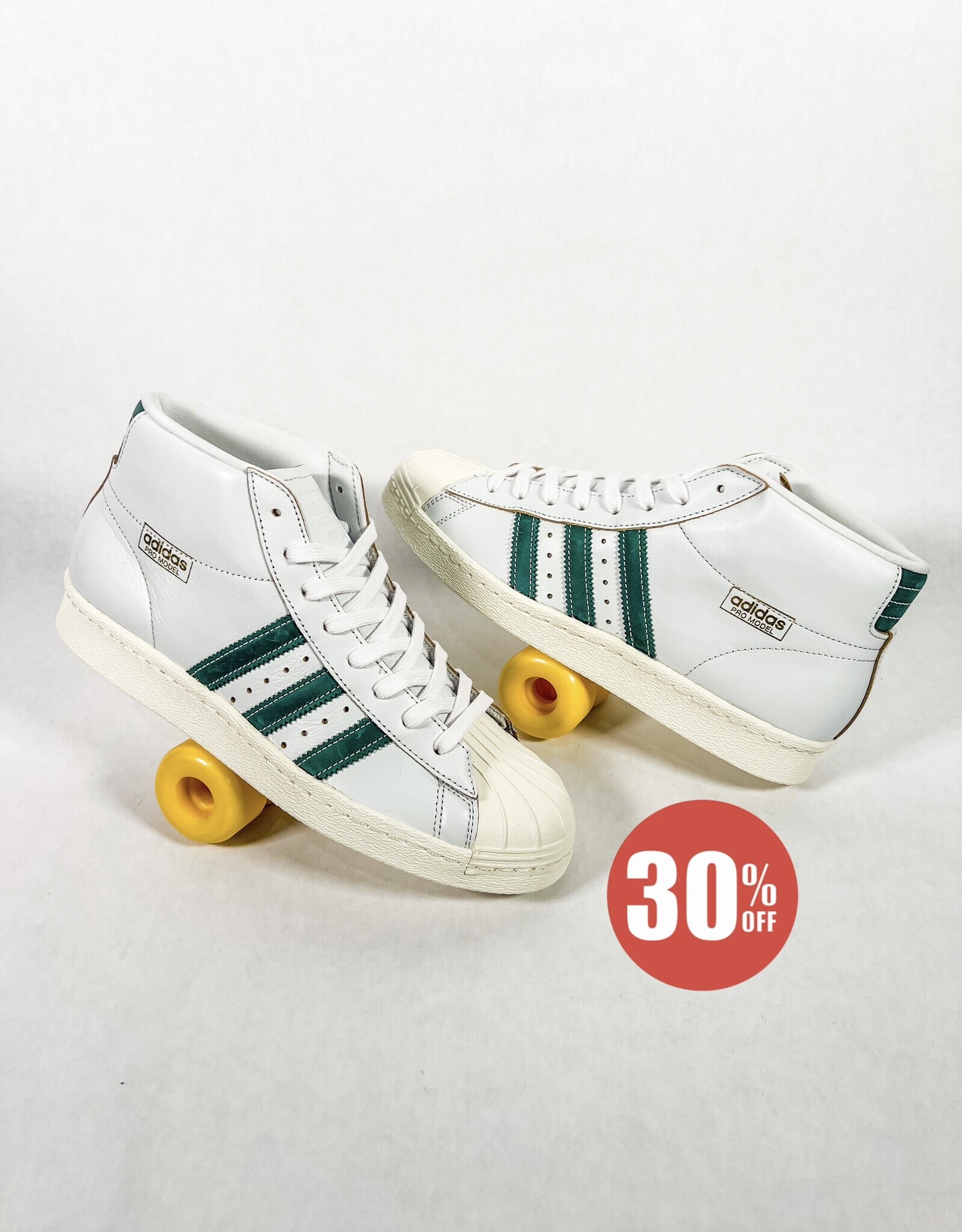 ADIDAS PRO MODEL 80 ADV - CRYWHT/CGREE